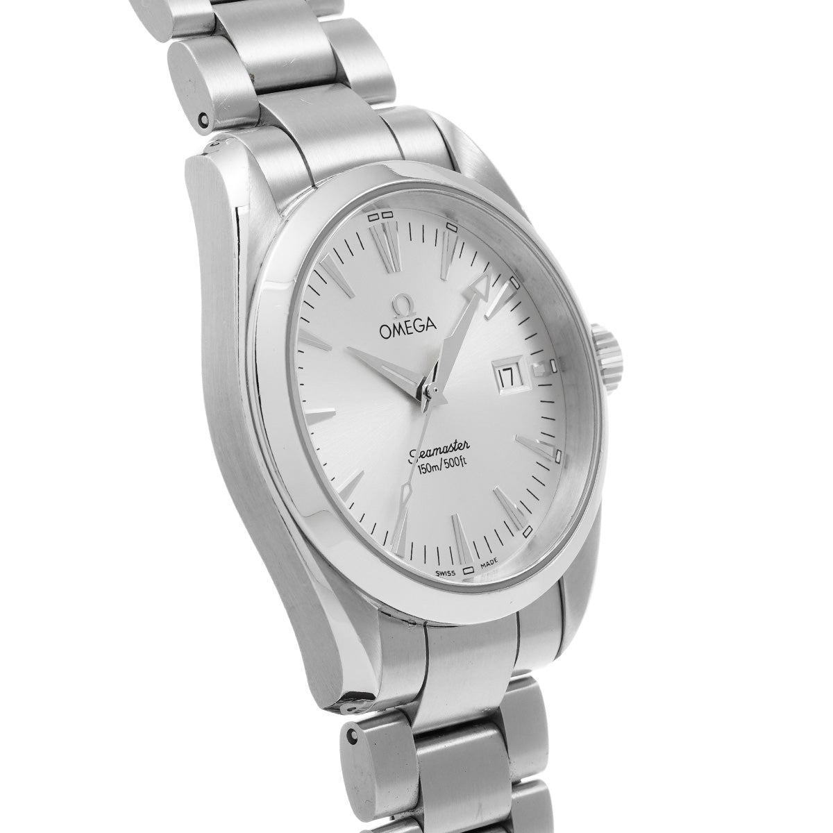 Seamaster Aqua Terra Quartz 2518.30 Silver OMEGA Men's [Pre-Owned].