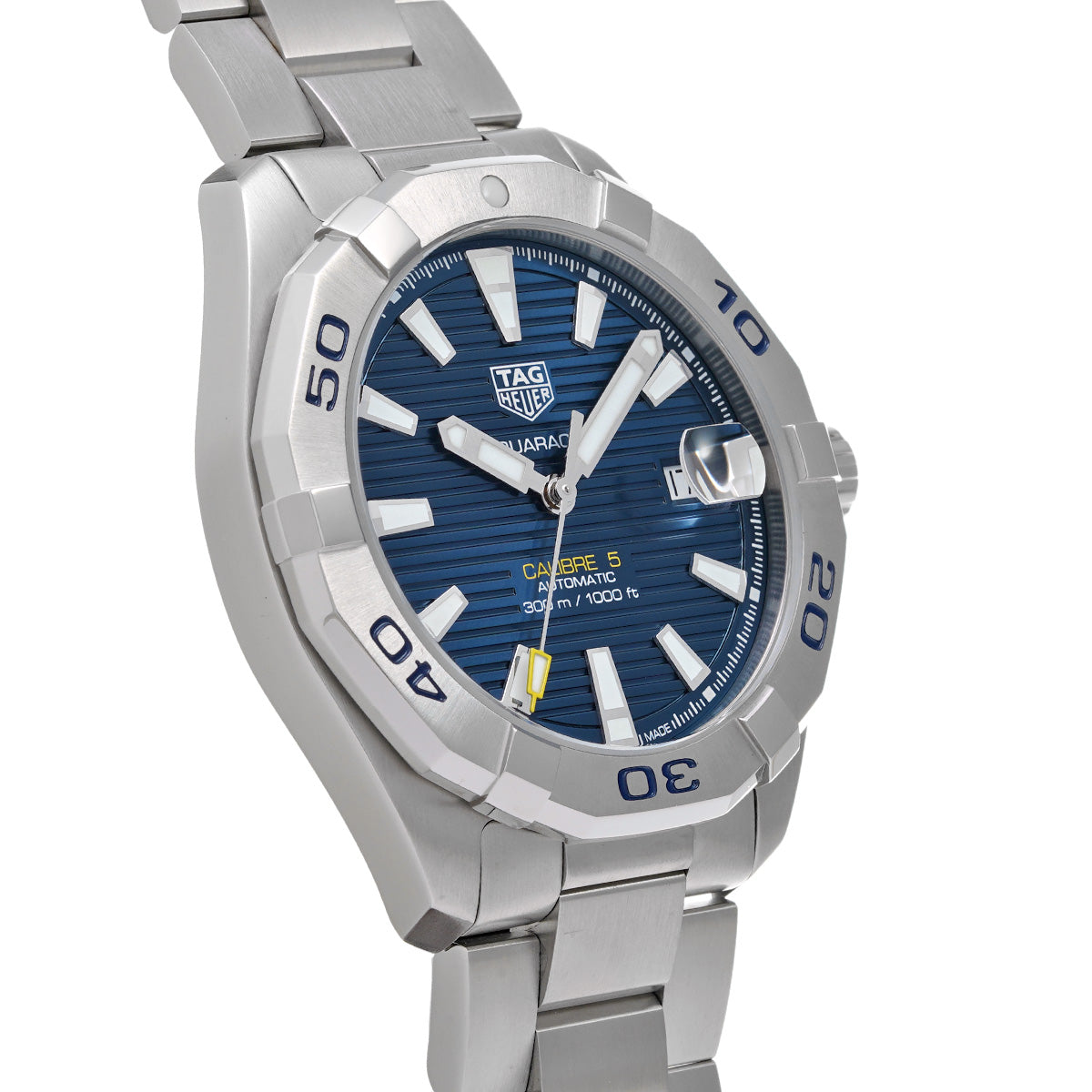 Aquaracer Calibre 5 WBD2112.BA0928 Blue TAG HEUER Men's [Pre-Owned]