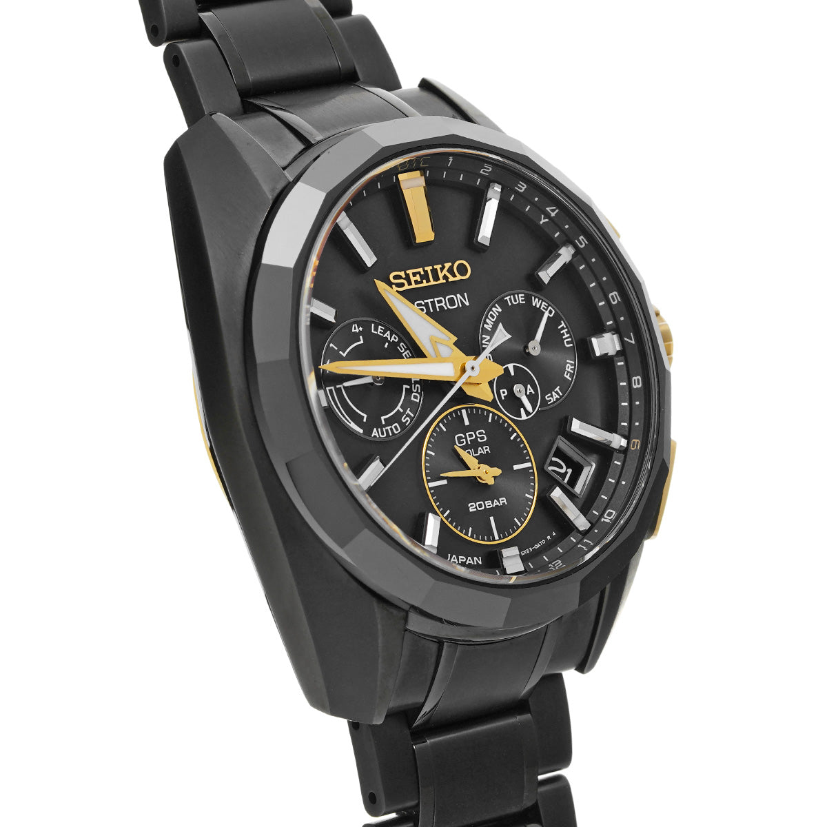Astron Kintaro Hattori 160th SBXC073 Black SEIKO Men's [pre-owned].