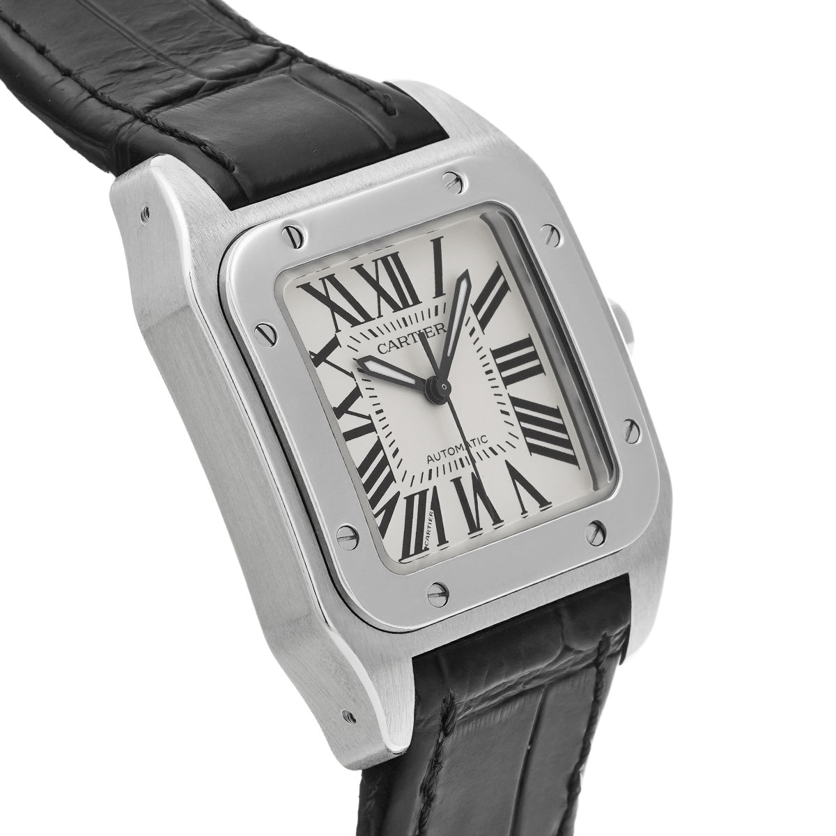 Santos 100 MM W20106X8 Silver CARTIER Unisex [Pre-owned]