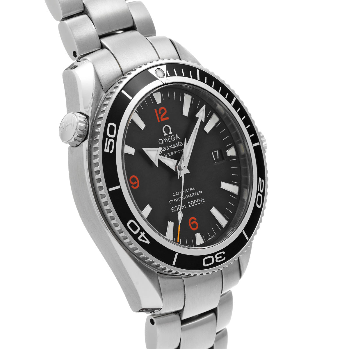 Seamaster Planet Ocean 600 Co-Axial 2201.51 Black OMEGA Men's [Pre-Owned].