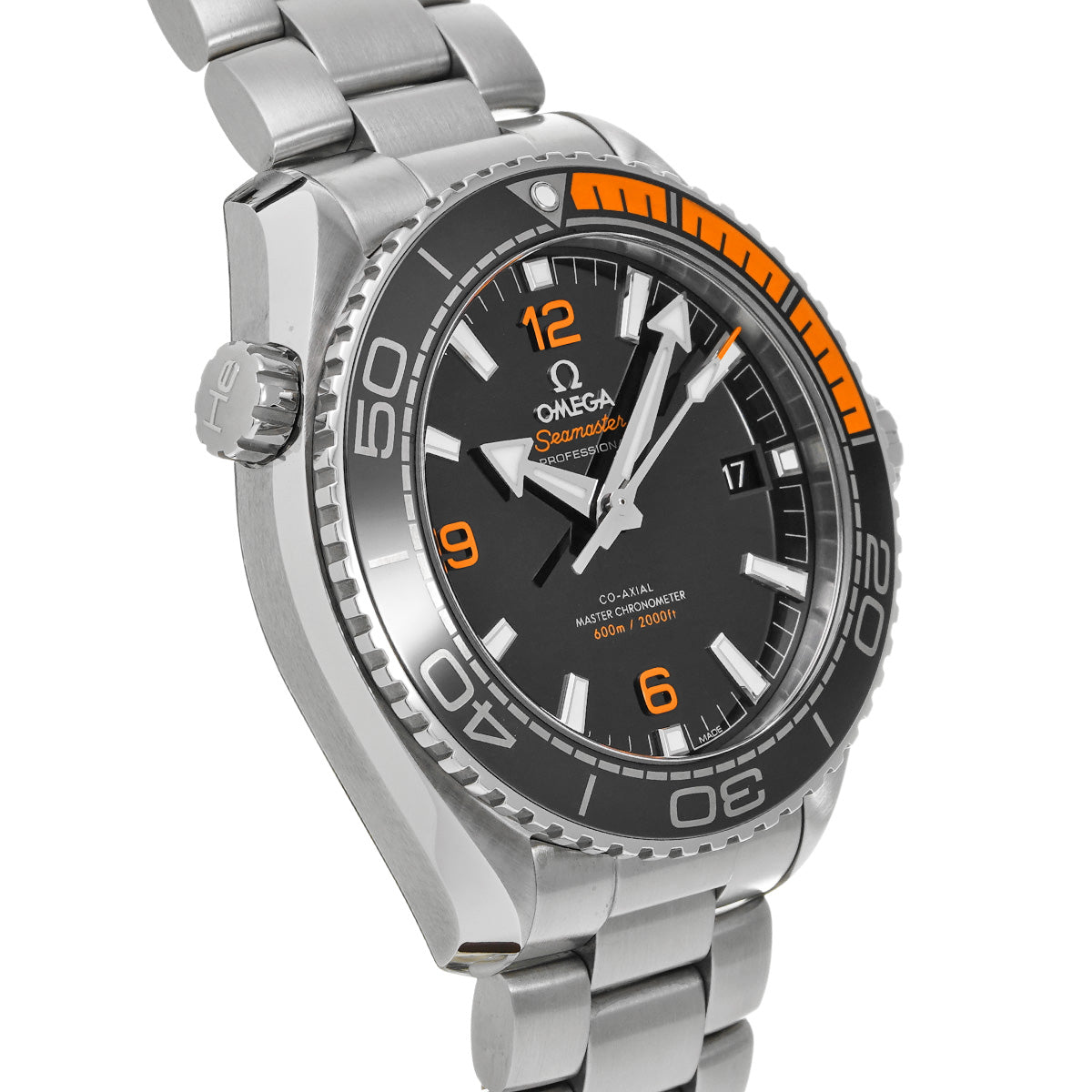Seamaster Planet Ocean 600 Co-Axial Master Chronometer 215.30.44.21.01.002 Black OMEGA Men's [pre-owned]