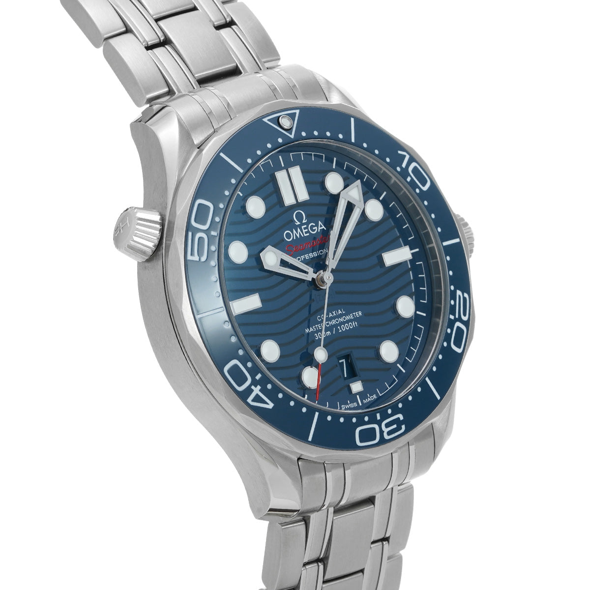 Seamaster Diver 300 Co-Axial Master Chronometer 210.30.42.20.03.001 Blue OMEGA Mens [Pre-Owned].