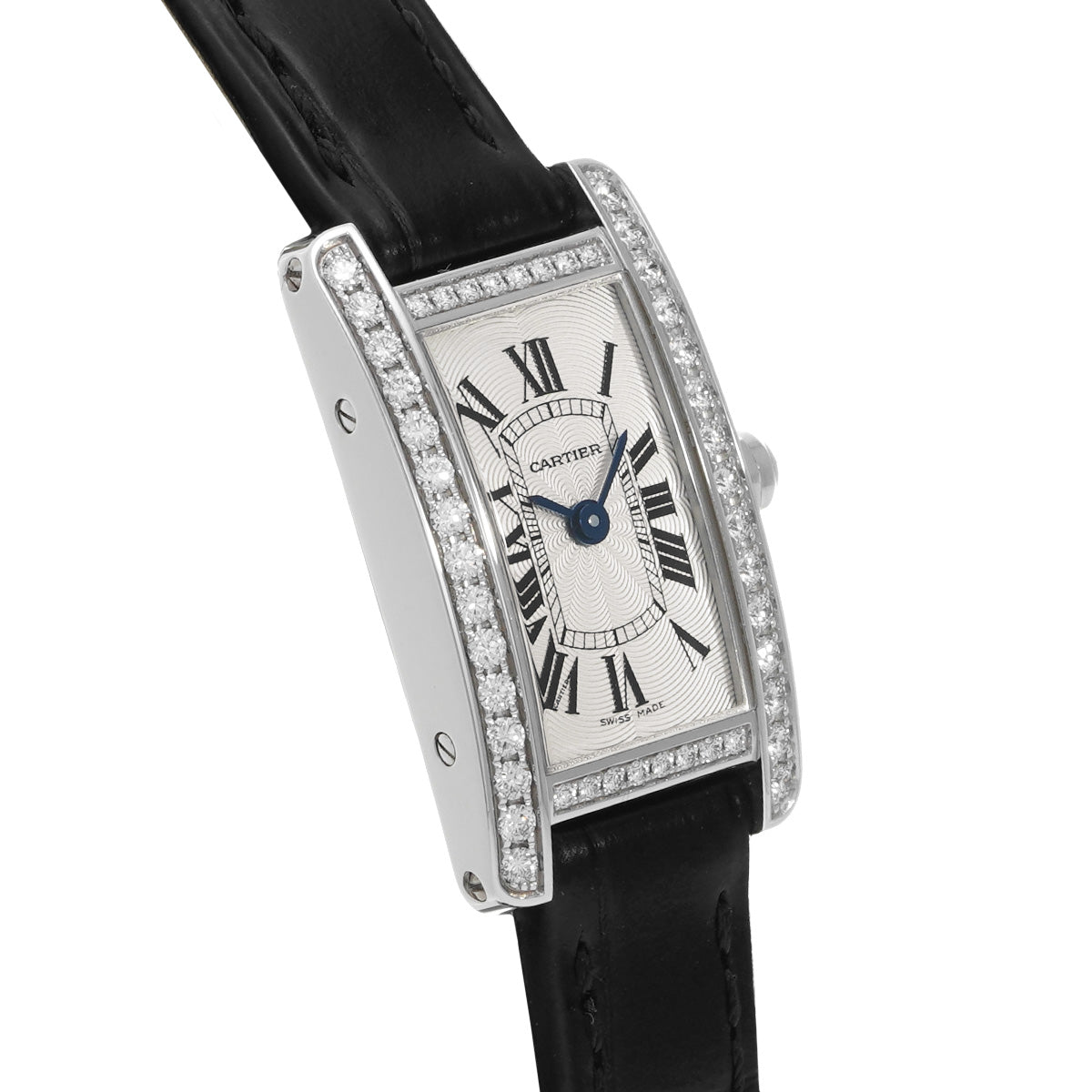 Tank American Mini WB710015 Silver CARTIER Ladies [Pre-Owned].