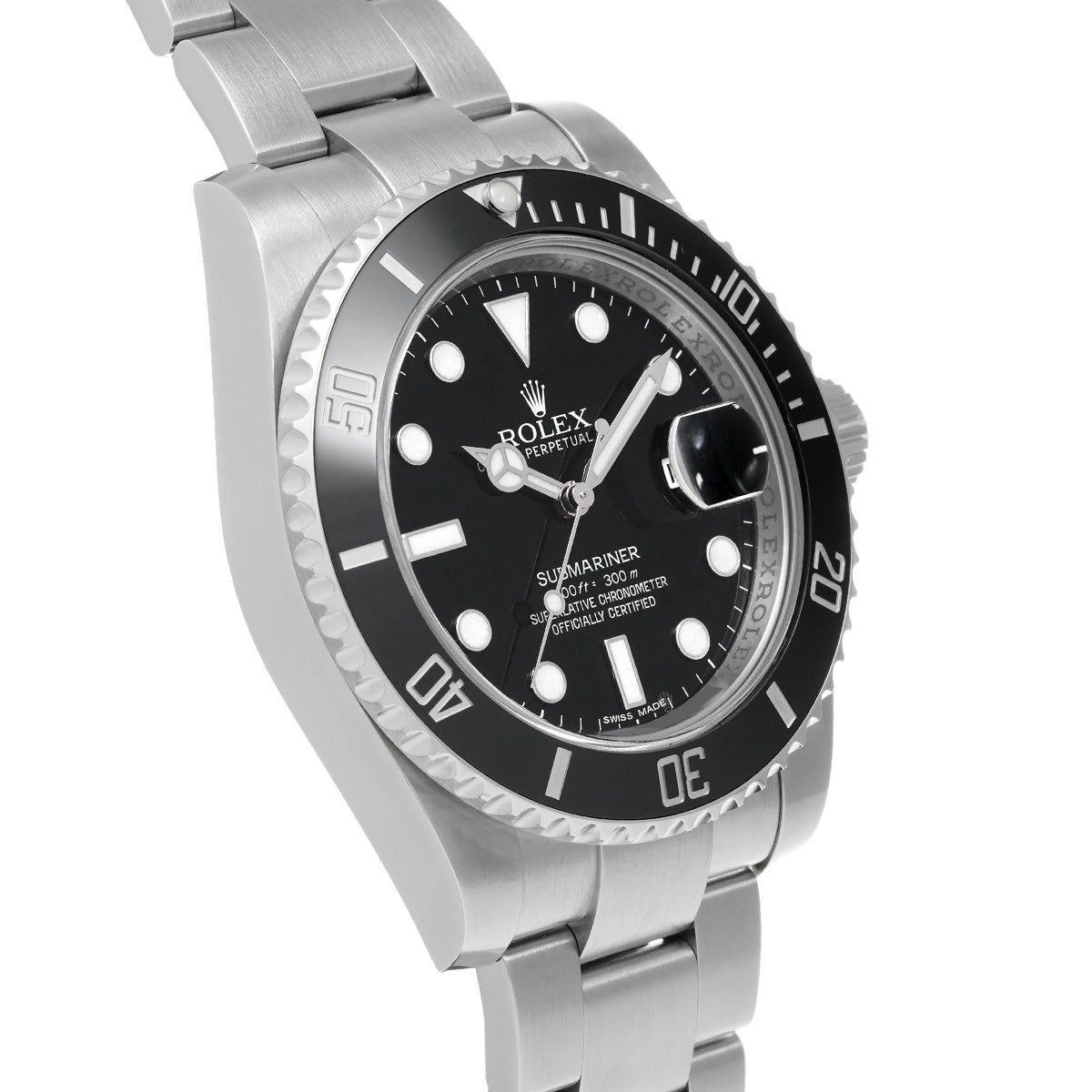 Submariner Date 116610LN Random Serial Black ROLEX Men's [Pre-Owned].