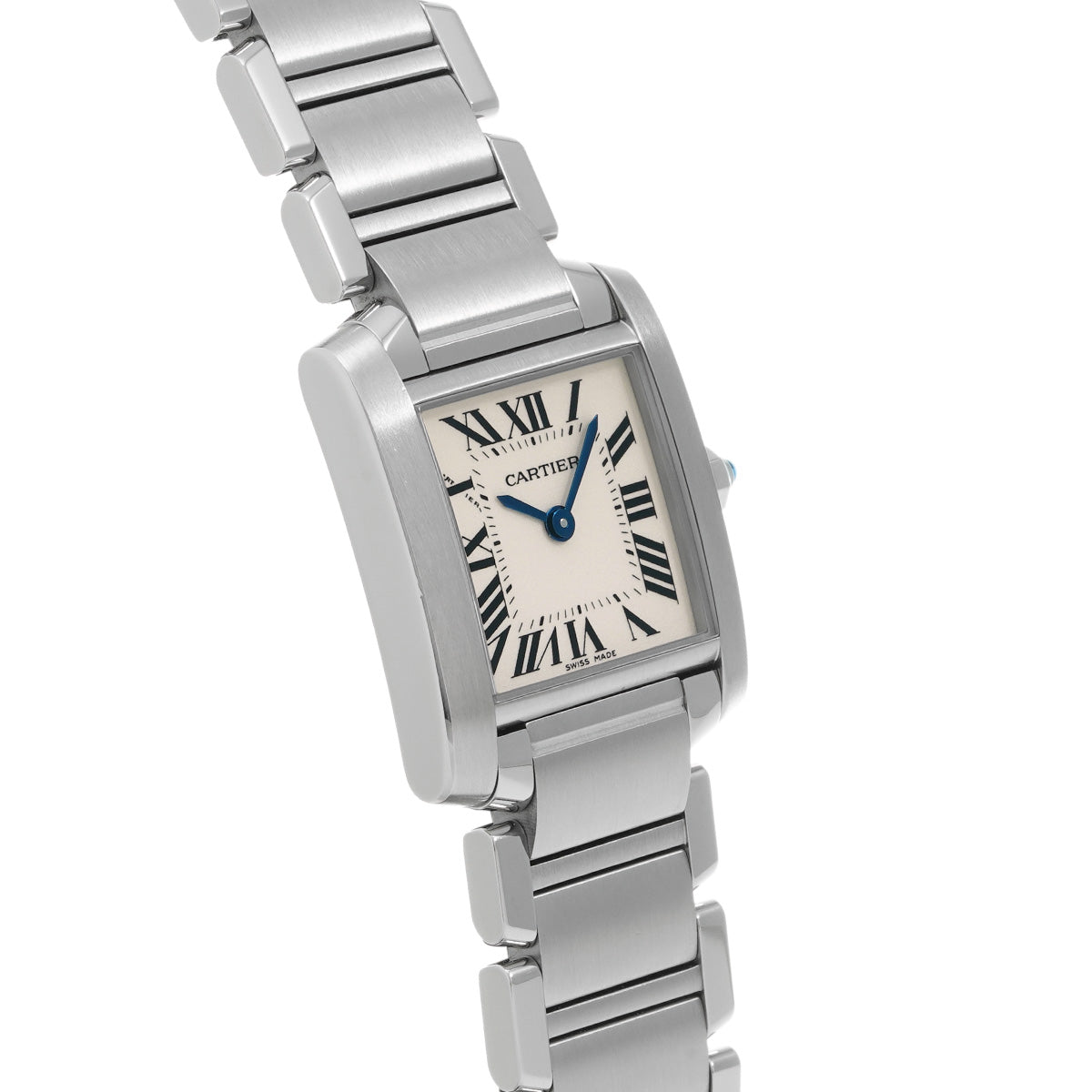 Tank Francaise SM W51008Q3 Silver CARTIER Ladies [Pre-owned]