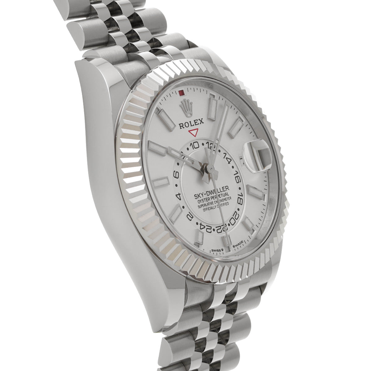 SKYDWELLER 336934 Random Serial White ROLEX Men's [Pre-Owned].