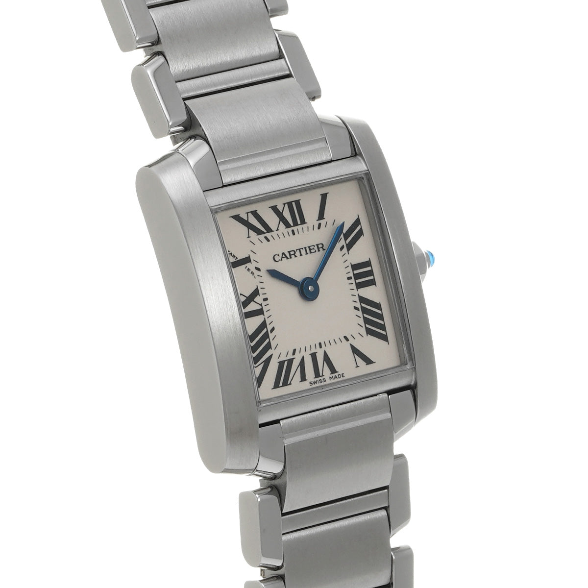 Tank Francaise SM W51008Q3 Silver CARTIER Ladies [Pre-owned]