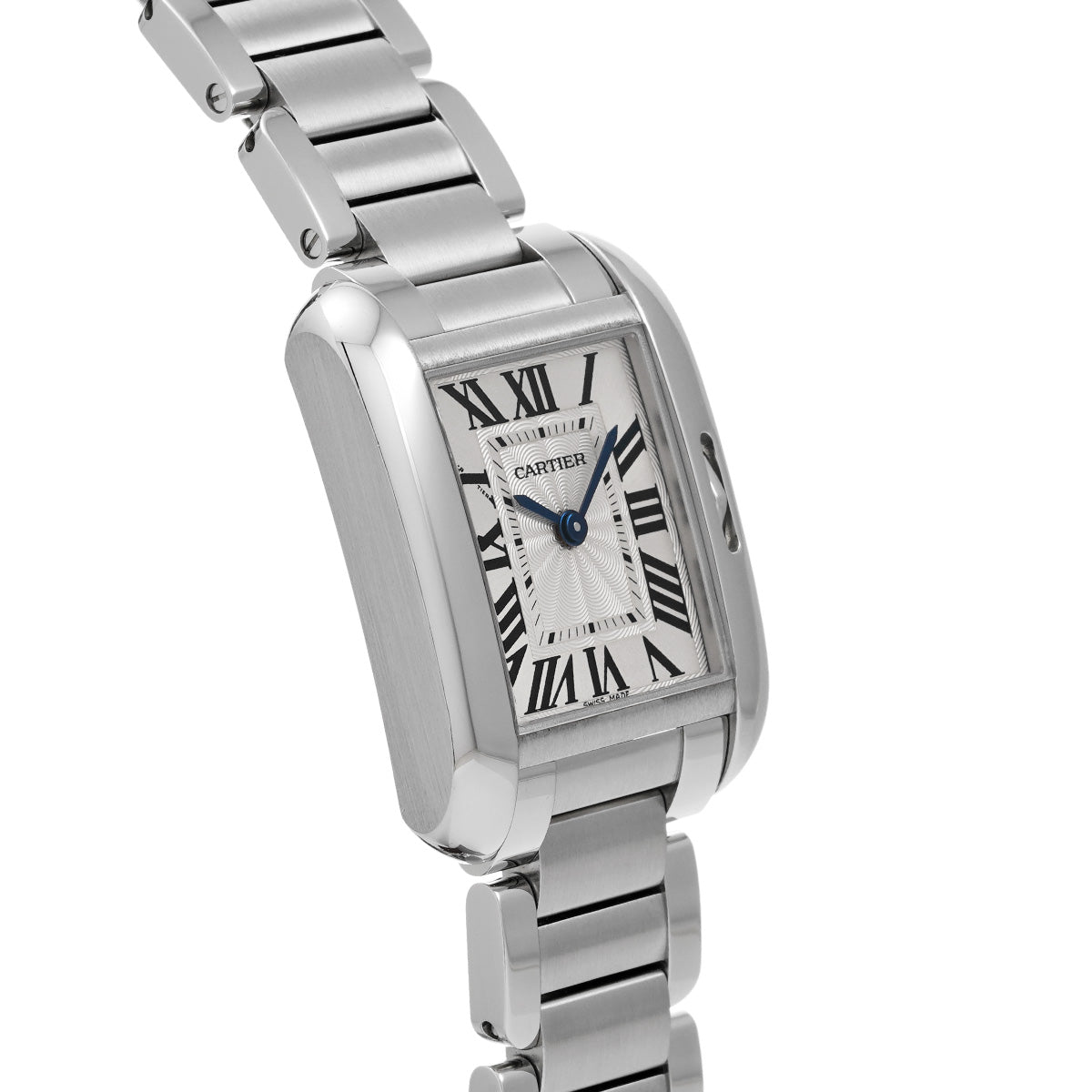 Tank Anglaise SM W5310022 Silver CARTIER Ladies [Pre-owned]