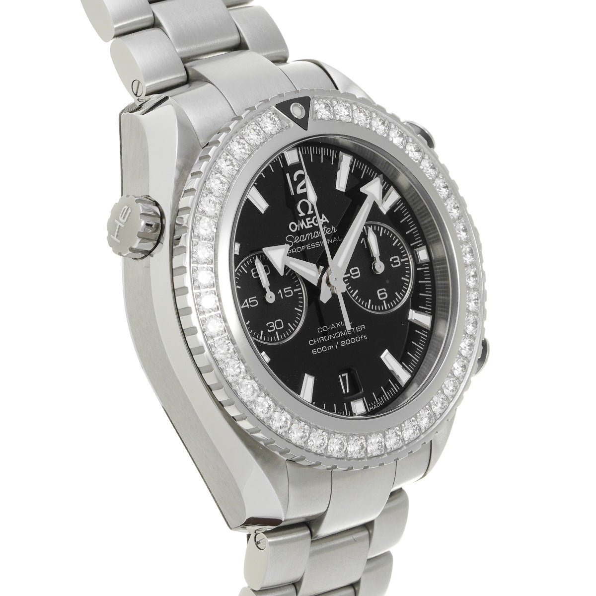 Seamaster Planet Ocean 232.15.46.51.01.001 Black OMEGA Ladies [Pre-owned]