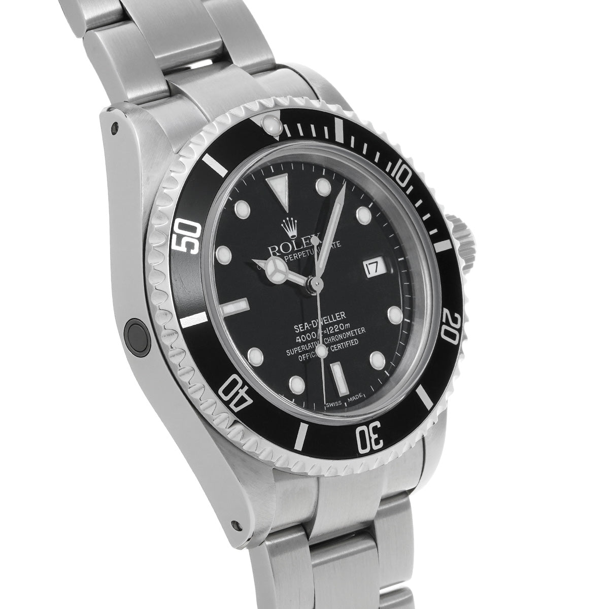 Sea-Dweller 16600 P (made around 2000) Black ROLEX Men's [Pre-Owned].