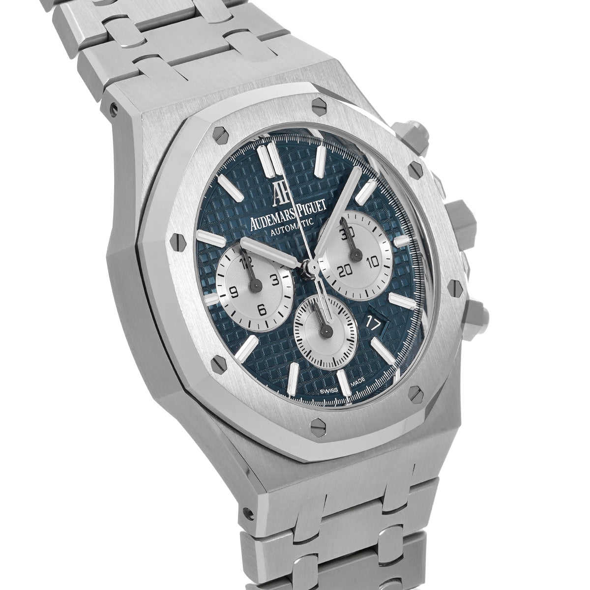 Royal Oak Chronograph 26331ST.OO.1220ST.01 Blue/Rhodium AUDEMARS PIGUET Men's [Pre-Owned]