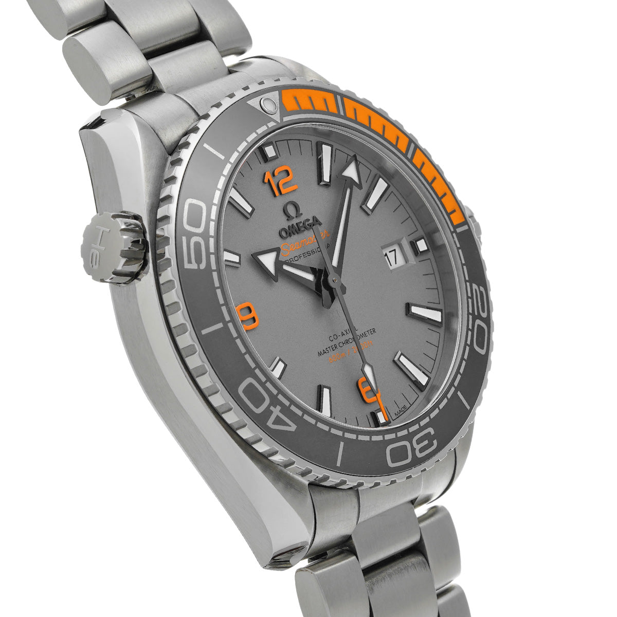 Seamaster Planet Ocean 600 Co-Axial Master Chronometer 215.90.44.21.99.001 Gray OMEGA Men's [pre-owned]