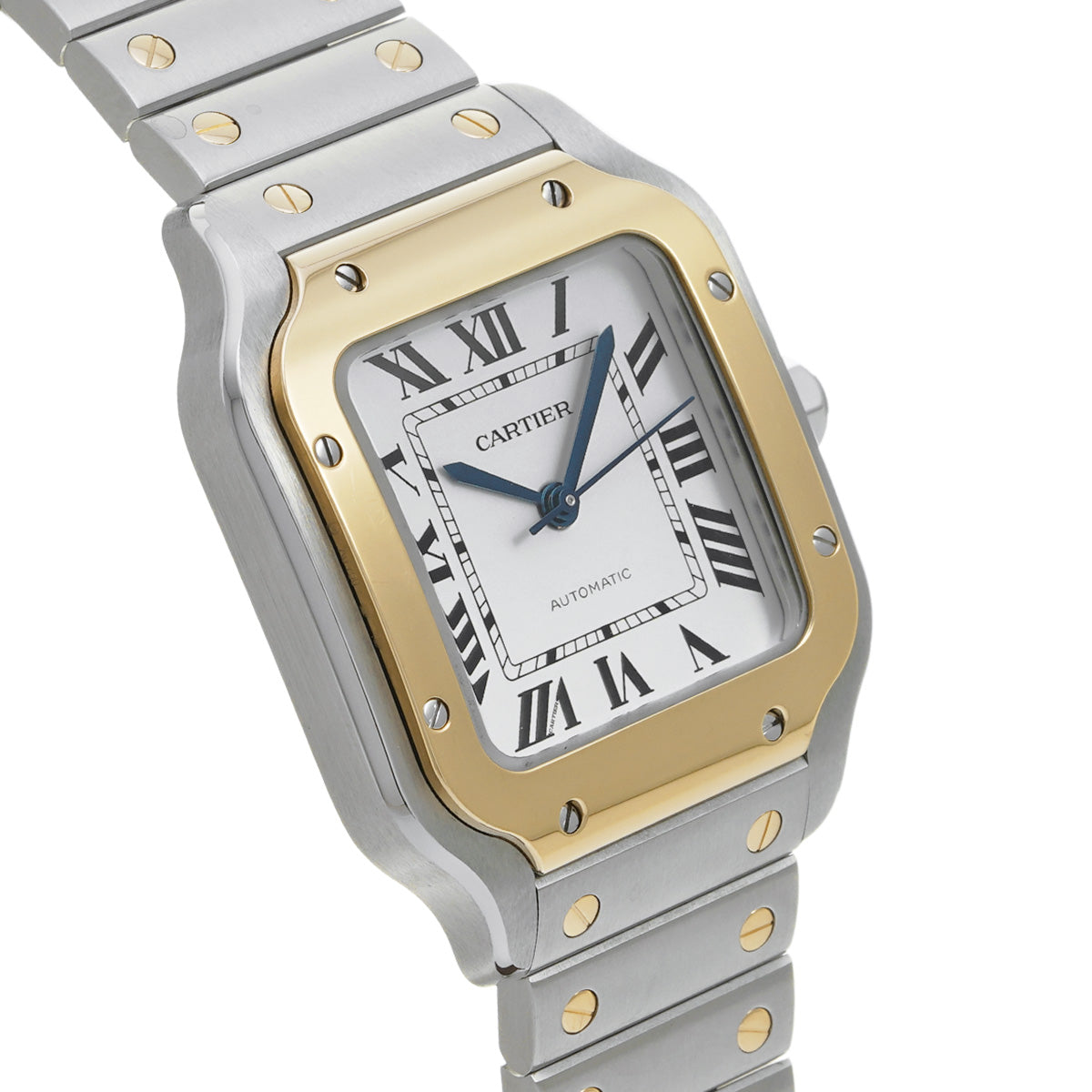 Santos de Cartier MM W2SA0016 Silver CARTIER Men's [Pre-owned]