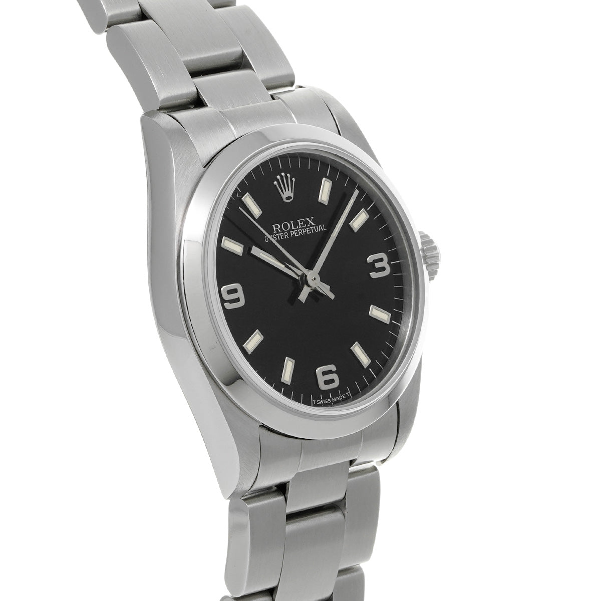 Oyster Perpetual 31 67480 T No. (manufactured circa 1996) Black ROLEX Unisex [Pre-Owned].