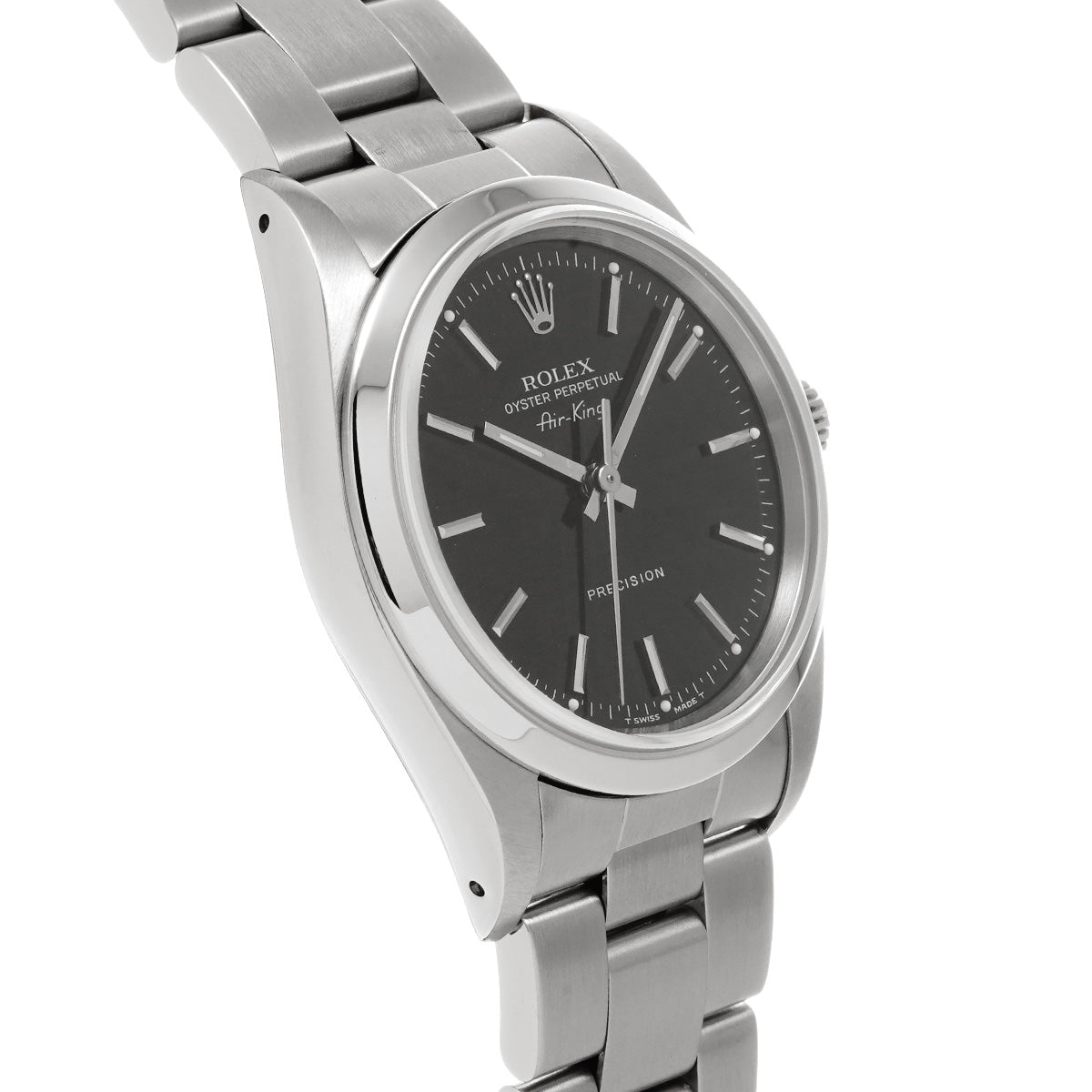 Air-King 14000 Black ROLEX Men's [Pre-owned].