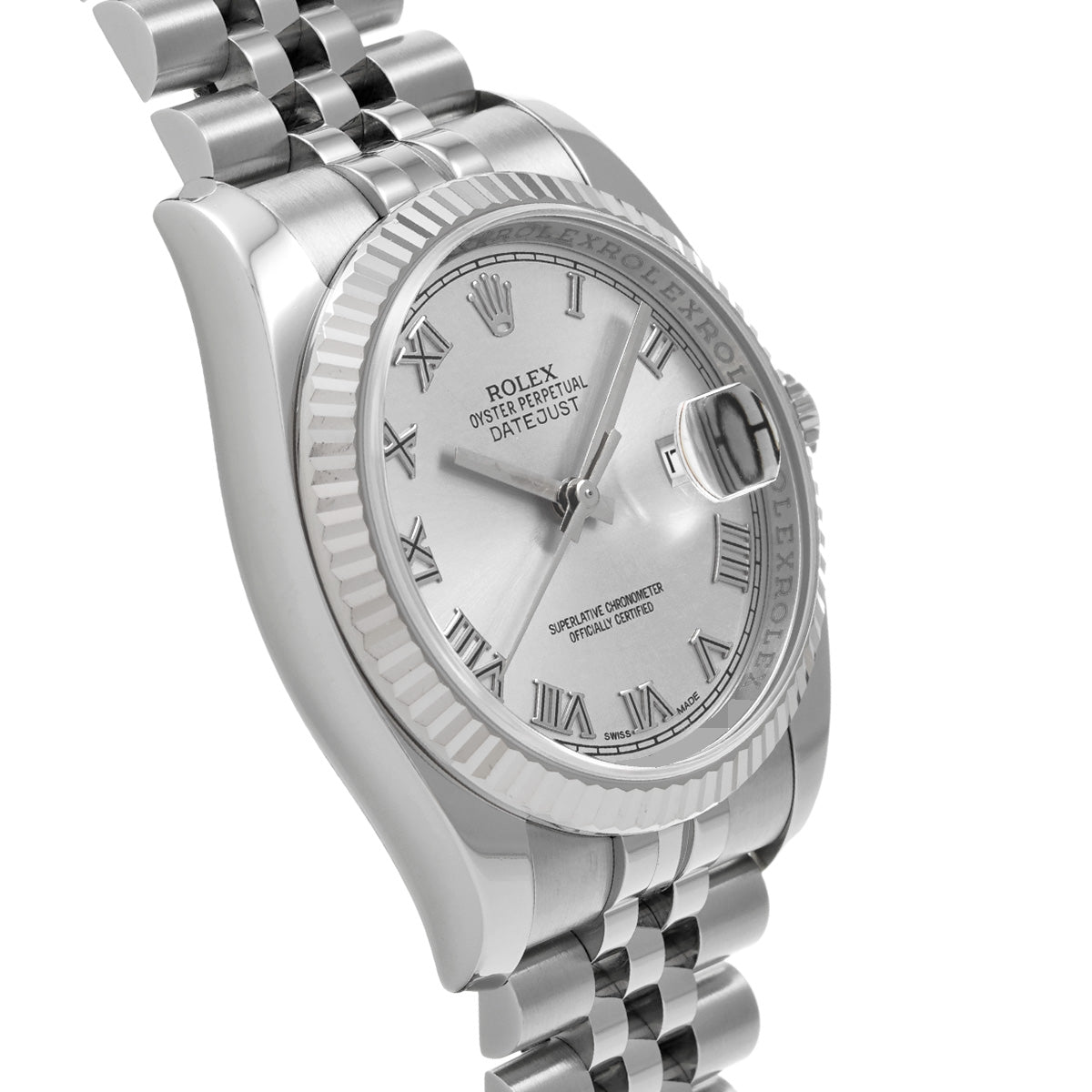 DATE JUST 116234 Random Serial Silver ROLEX Men's [Pre-owned].