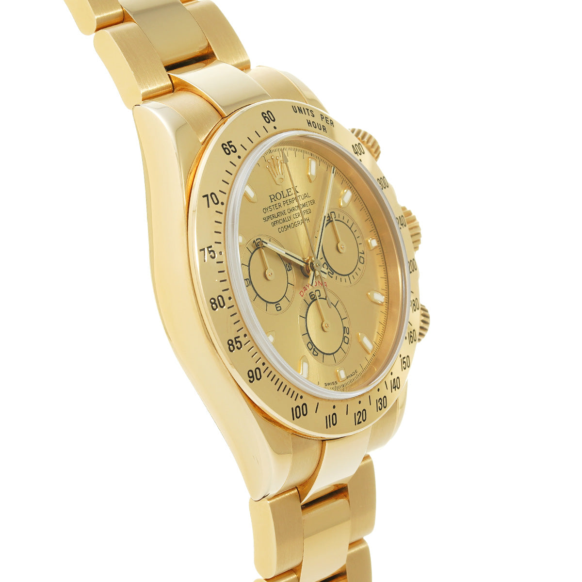Cosmograph Daytona 116528 A (manufactured circa 1998) Champagne ROLEX Men's [Pre-Owned].