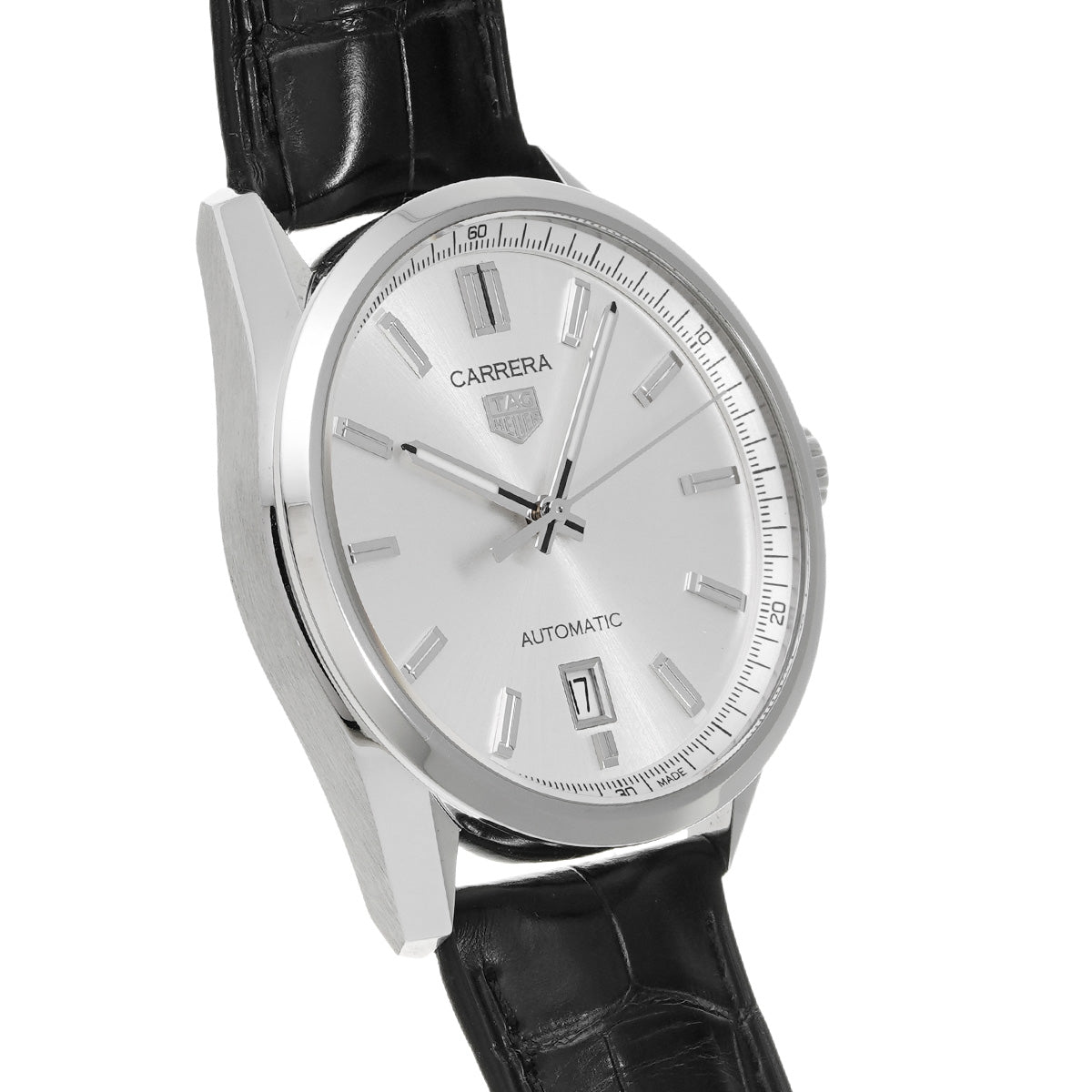 CARRERA Calibre 5 WBN2111.FC6505 Silver TAG HEUER Men's [Pre-Owned].