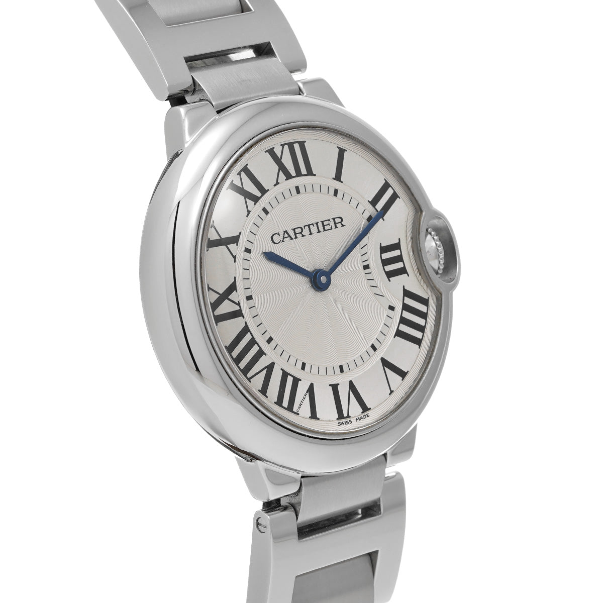 Ballon Bleu de Cartier 36mm W69011Z4 Silver CARTIER Unisex [Pre-Owned].
