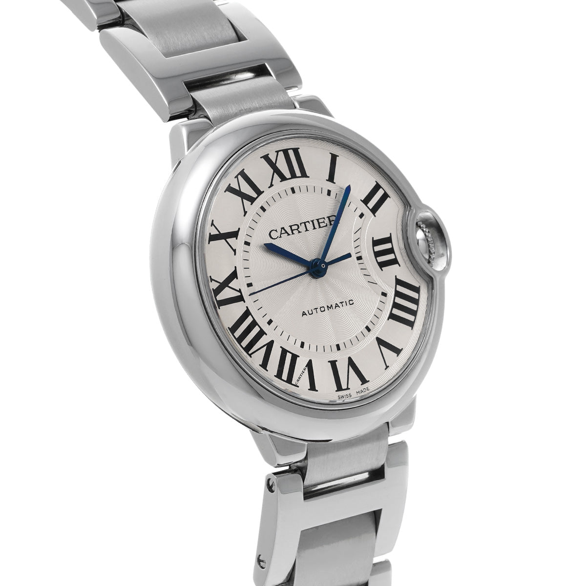 Ballon Bleu de Cartier 36mm W6920046 Silver CARTIER Unisex [Pre-Owned].