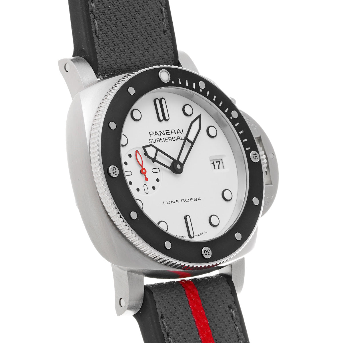 Submersible Luna Rossa PAM01579 AA (manufactured circa 2024) White PANERAI Men's [Pre-Owned].