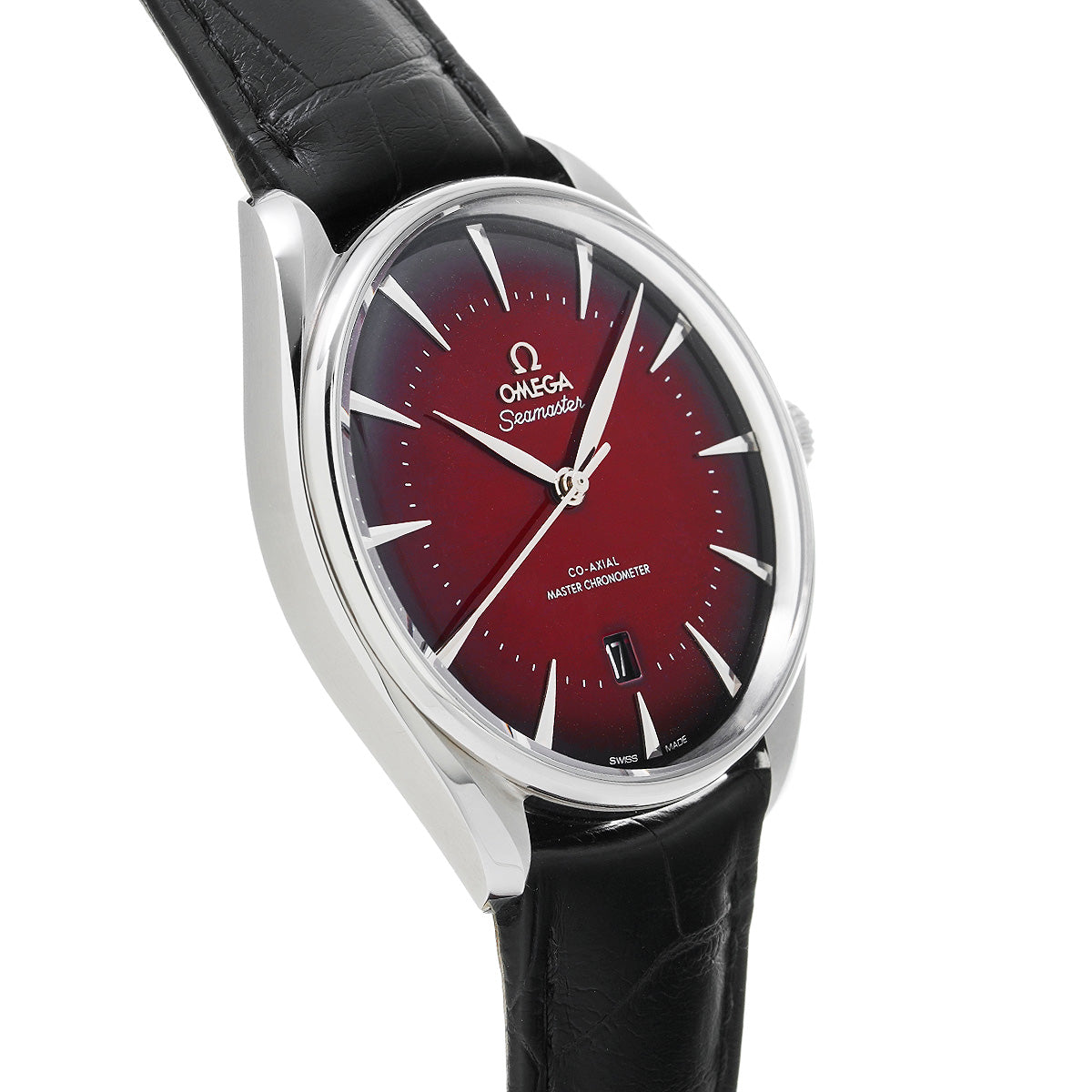 Seamaster Boutique Edition Co-Axial Master Chronometer 511.13.40.20.11.002 Burgundy OMEGA Mens [Pre-owned]