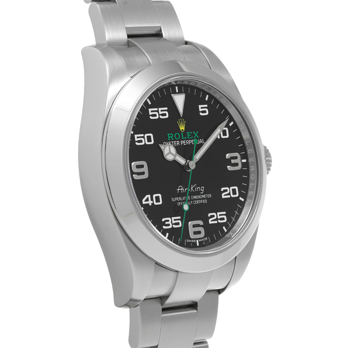 AIRKING 116900 Random Serial Black ROLEX Men's [Pre-owned].