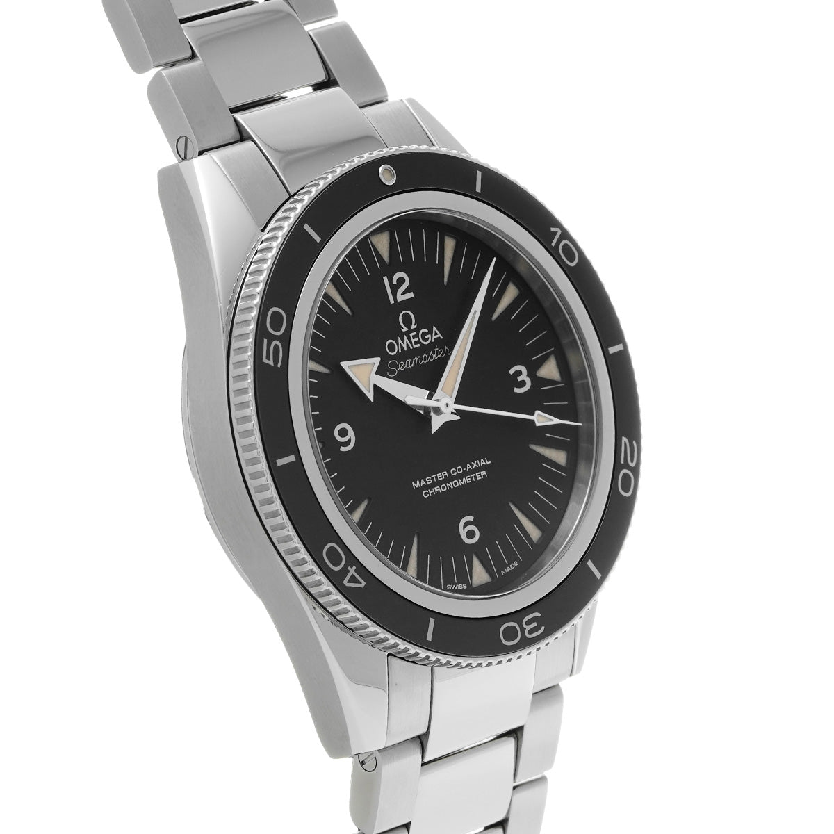 Seamaster 300 Master Co-Axial 233.30.41.21.01.001 Black OMEGA Men's [pre-owned].