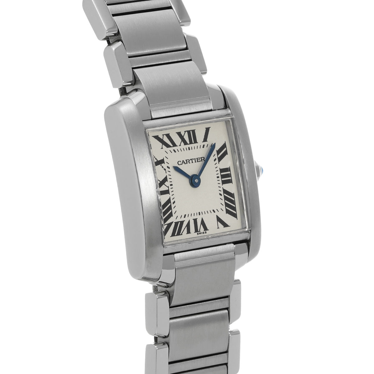 Tank Francaise SM W51008Q3 Silver CARTIER Ladies [Pre-owned]