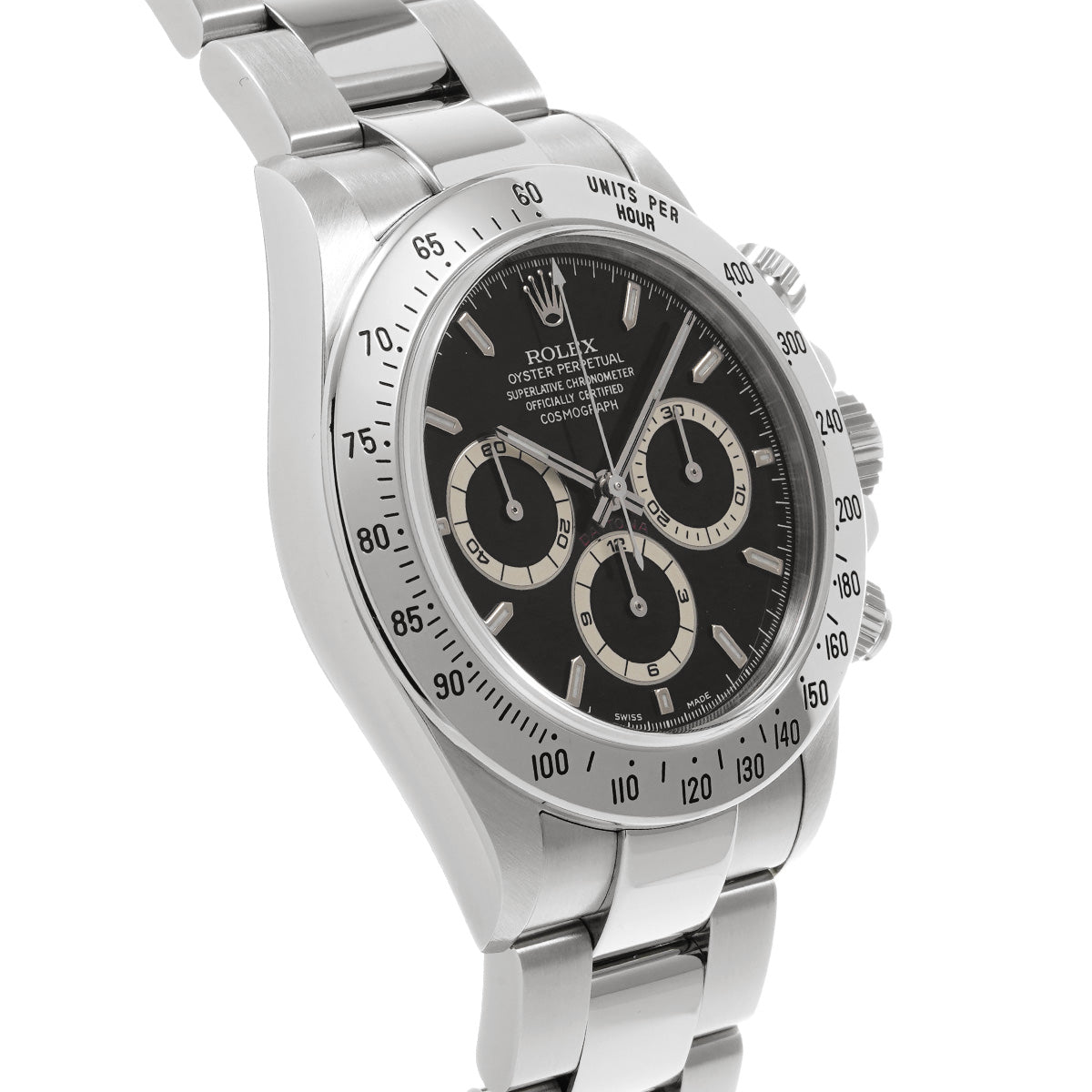 Cosmograph Daytona 16520 A (manufactured around 1999) Black ROLEX Men's [Pre-Owned].