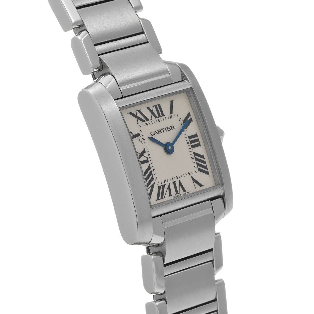 Tank Francaise SM W51008Q3 Silver CARTIER Ladies [Pre-owned]