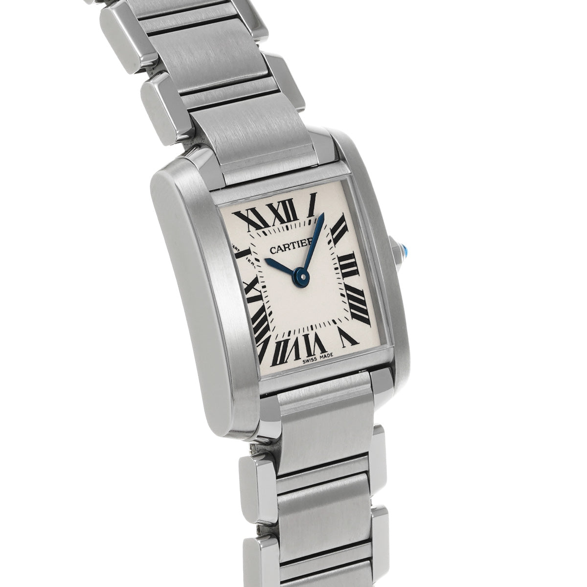 Tank Francaise SM W51008Q3 Silver CARTIER Ladies [Pre-owned]