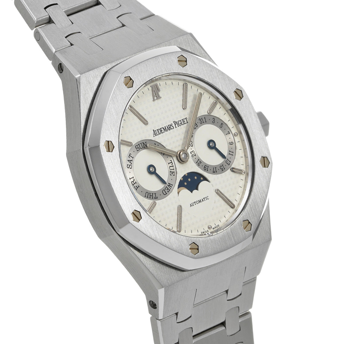 Royal Oak Day Date Moonphase ST5594/789 Silver AUDEMARS PIGUET Men's [Pre-Owned].