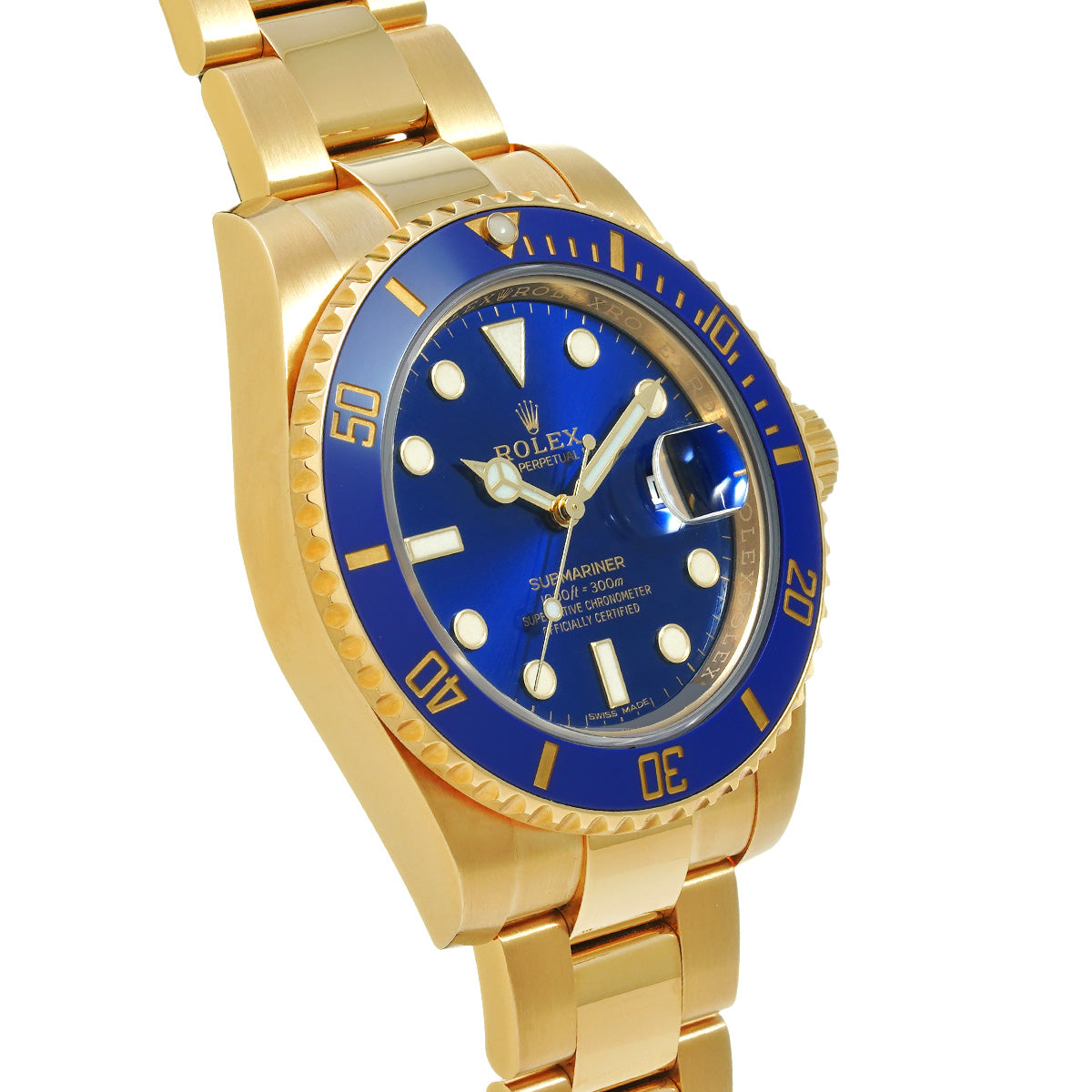 Submariner Date 116618LB Random Serial Blue ROLEX Men's [Pre-Owned].