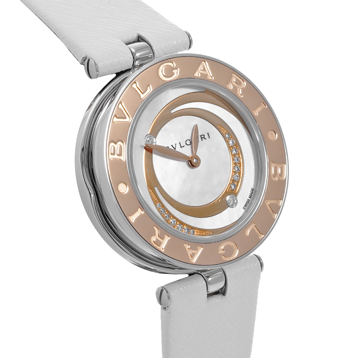 BZP30S White MOP/Diamond BVLGARI Ladies [Pre-Owned].