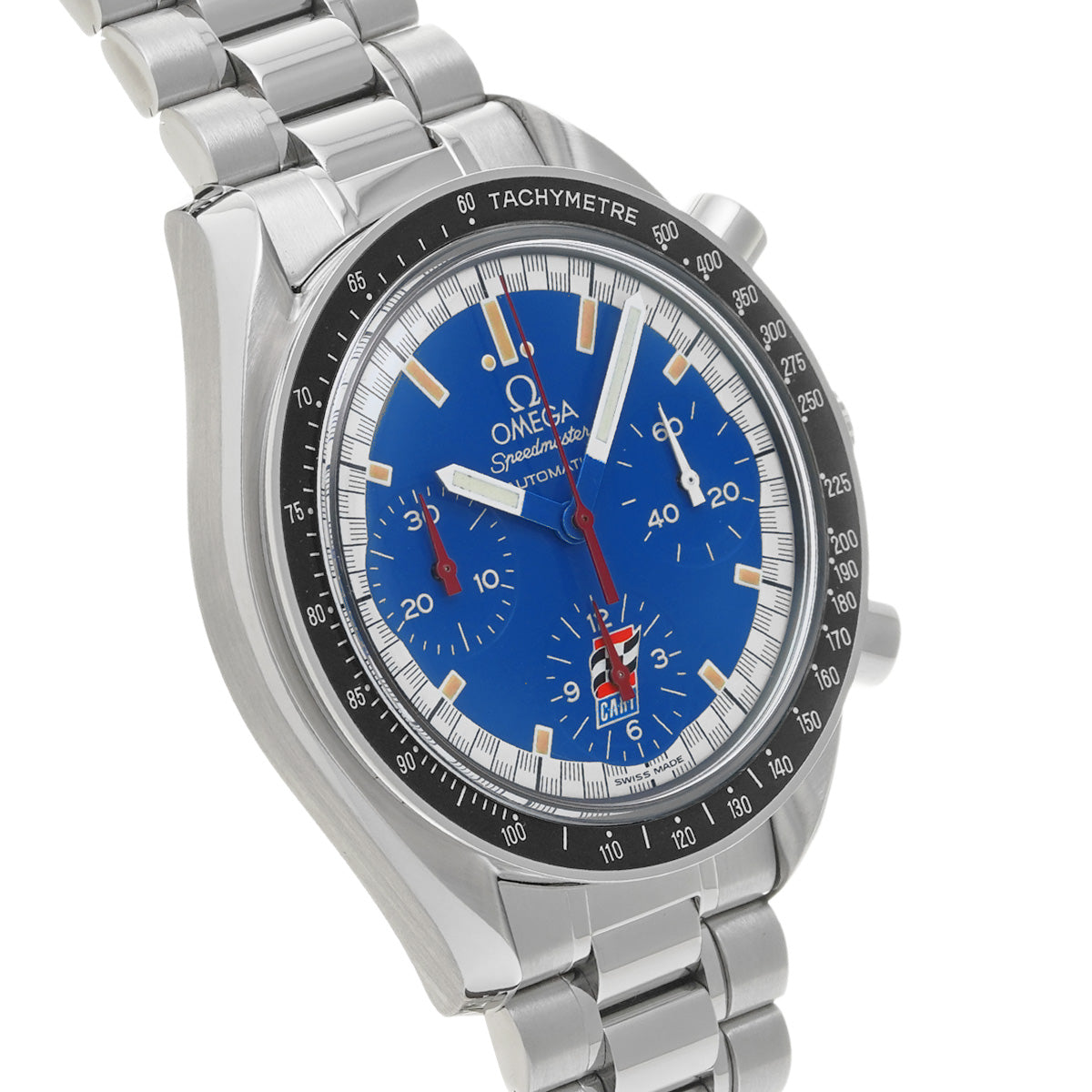 Speedmaster Racing Michael Schumacher 3510.80 Blue OMEGA Men's [Pre-Owned].