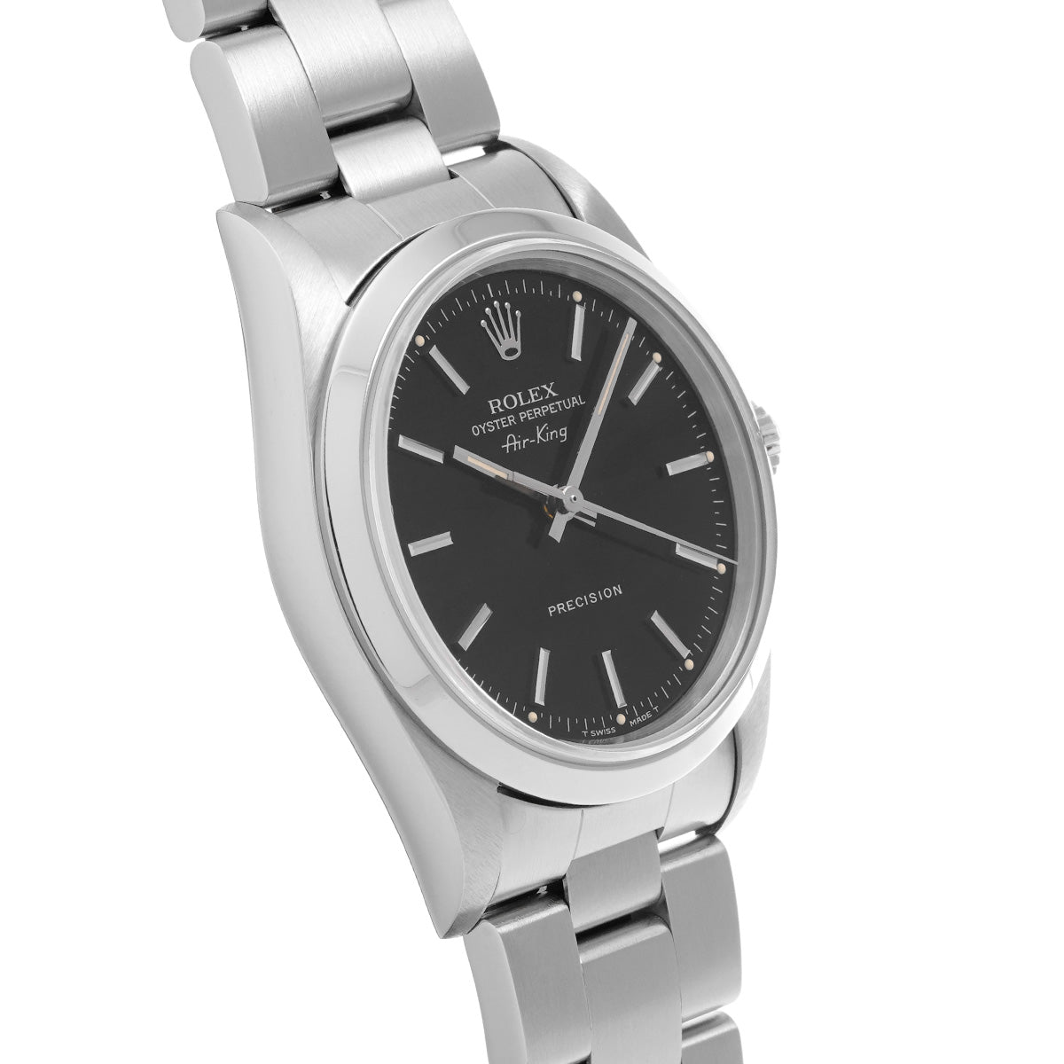 Air-King 14000 W (made around 1995) Black ROLEX Men's [Pre-Owned].