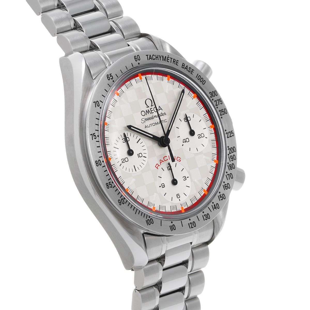 Speedmaster Racing Michael Schumacher 2000 3517.30 Silver OMEGA Men's [Pre-Owned].