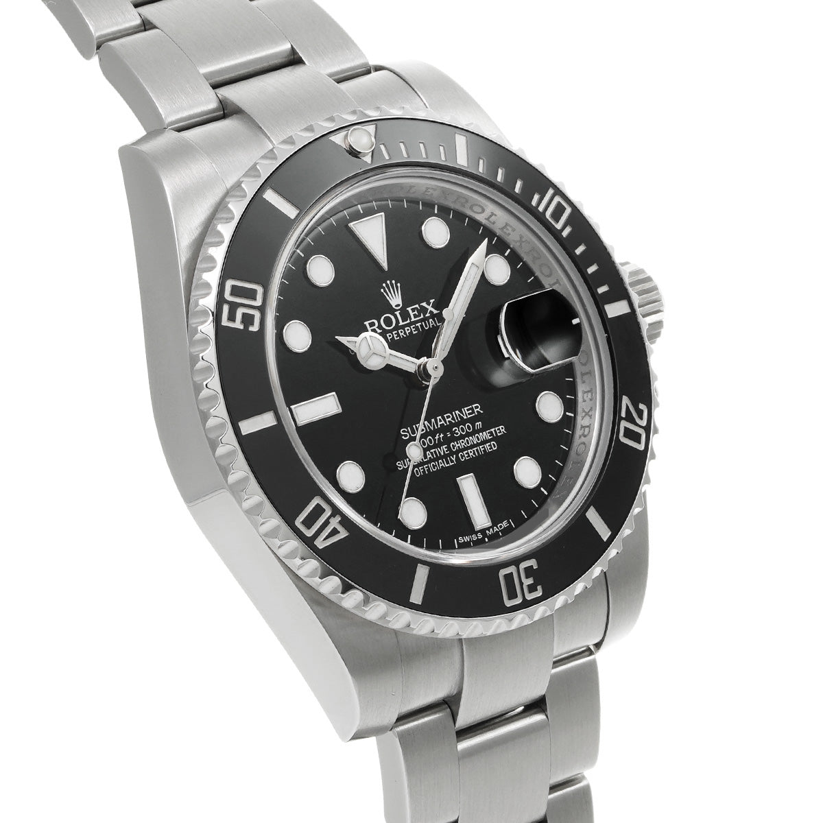 Submariner Date 116610LN Black ROLEX Men's [Pre-Owned].