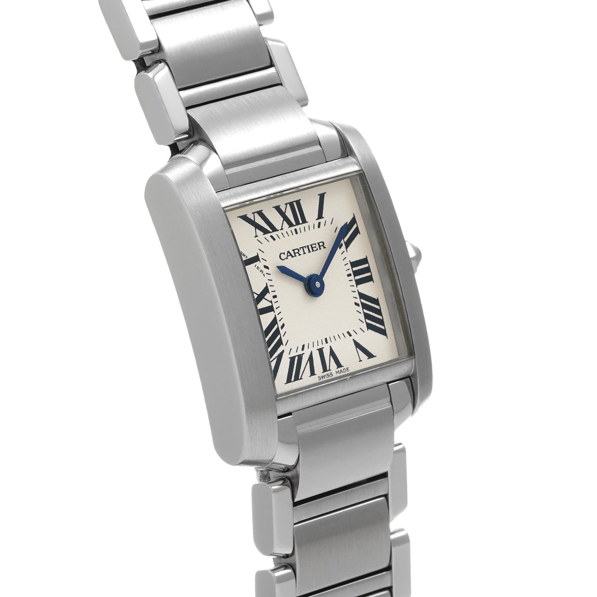 Tank Francaise SM W51008Q3 Silver CARTIER Ladies [Pre-owned]