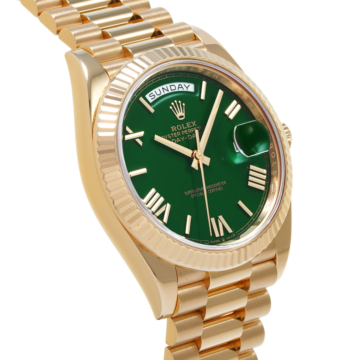 Day Date 40 228238 Random Serial Green ROLEX Men's [Pre-Owned].