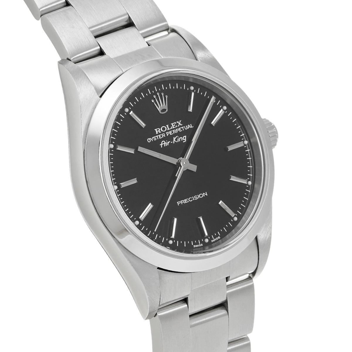 Air-King 14000 A (manufactured circa 1999) Black ROLEX Men's [Pre-owned].