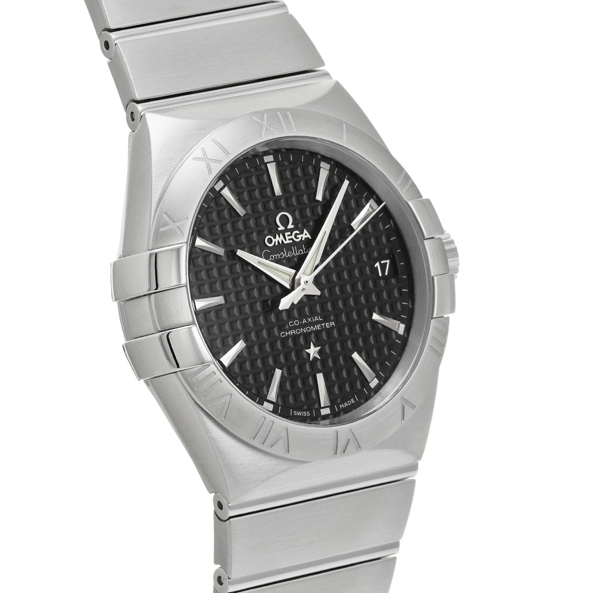 Constellation Co-Axial Chronometer 123.10.38.21.01.002 Black OMEGA Men's [New].