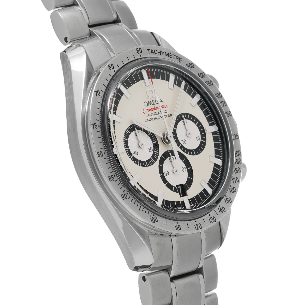 Speedmaster Legend Michael Schumacher 2005 3506.31 White/Black OMEGA Men's [Pre-Owned]