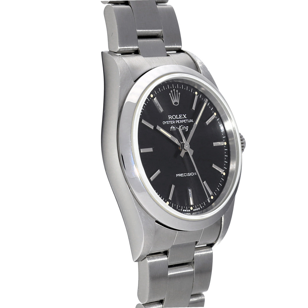 Air-King 14000 W (made around 1995) Black ROLEX Men's [Pre-Owned].