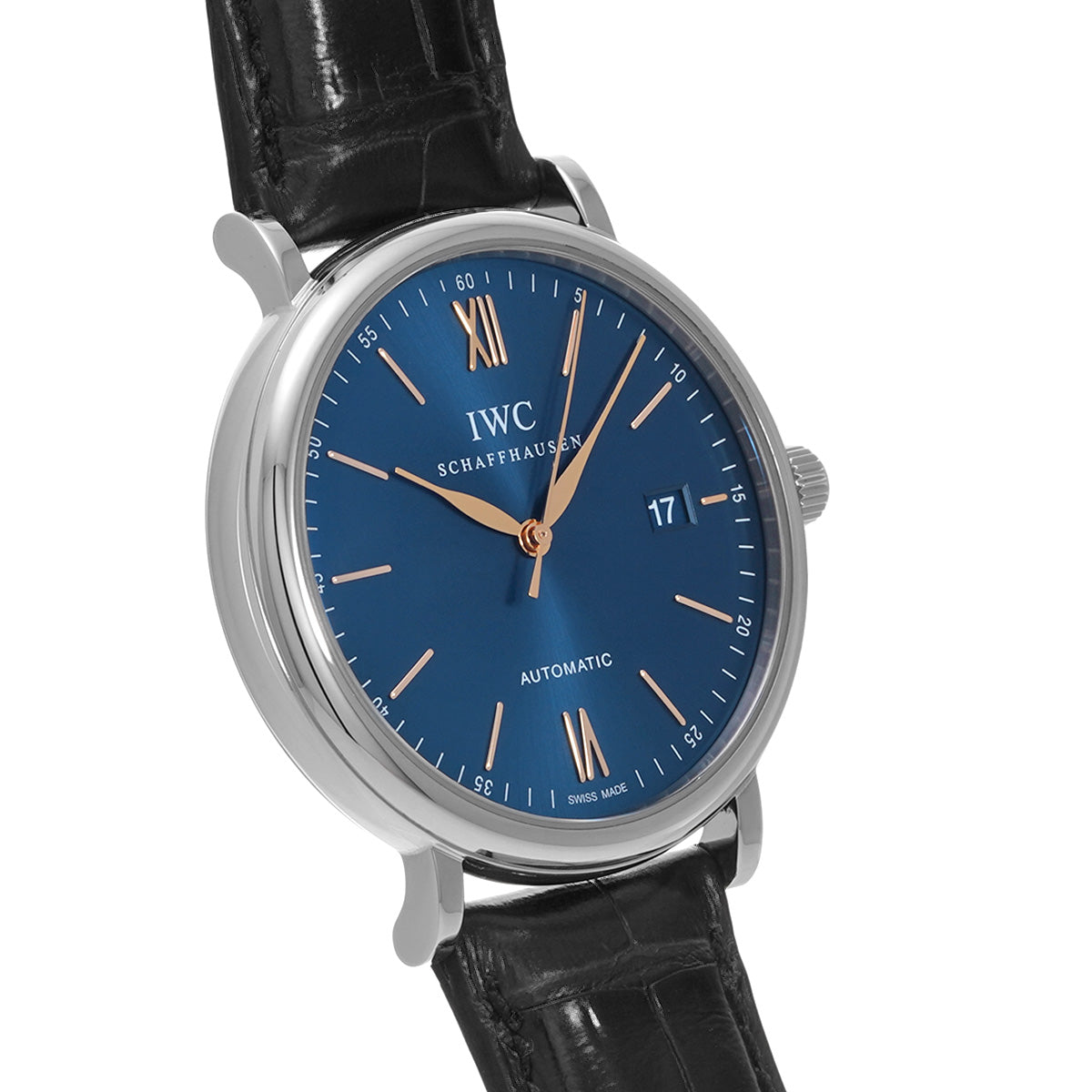 Portofino Automatic IW356523 Blue IWC Men's [Pre-Owned]