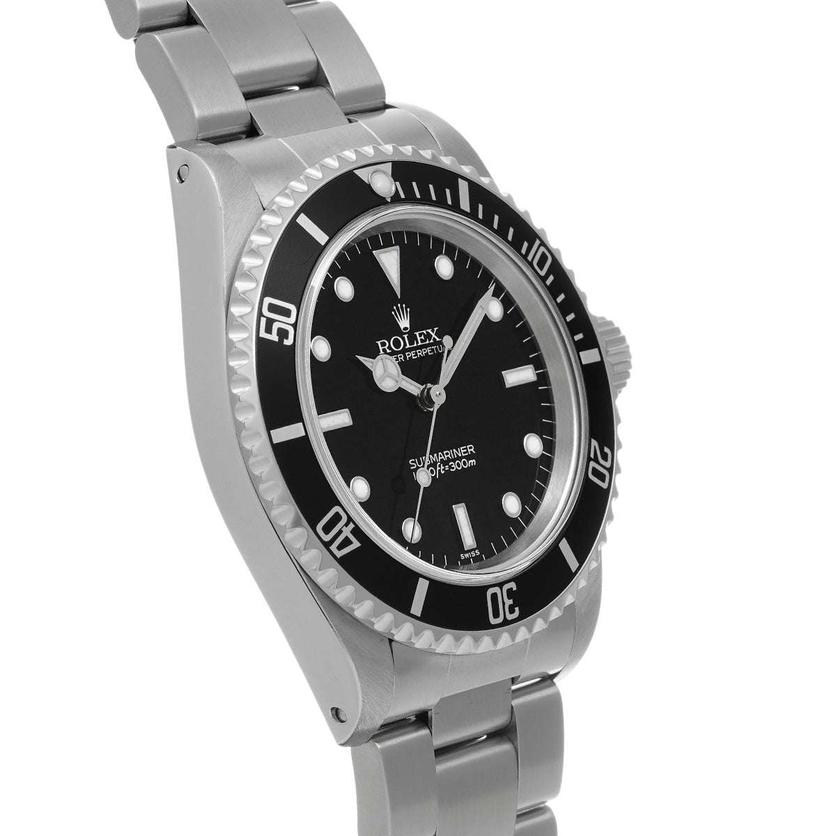 Submariner 14060 A (manufactured circa 1999) Black ROLEX Men's [Pre-Owned].