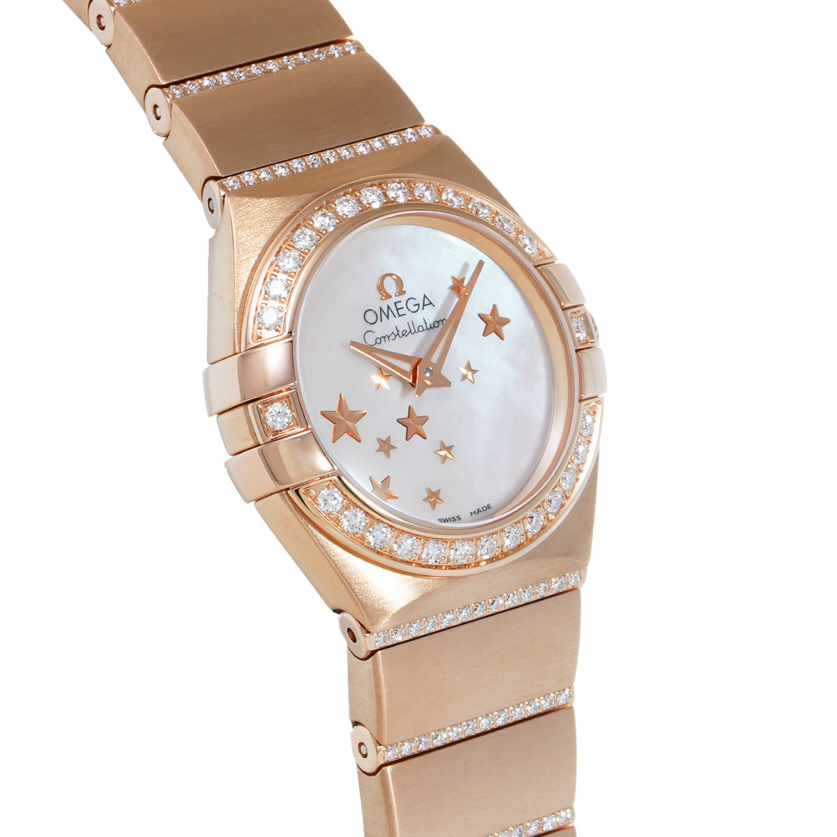 Constellation 123.55.24.60.05.004 White MOP OMEGA Ladies [Pre-owned].