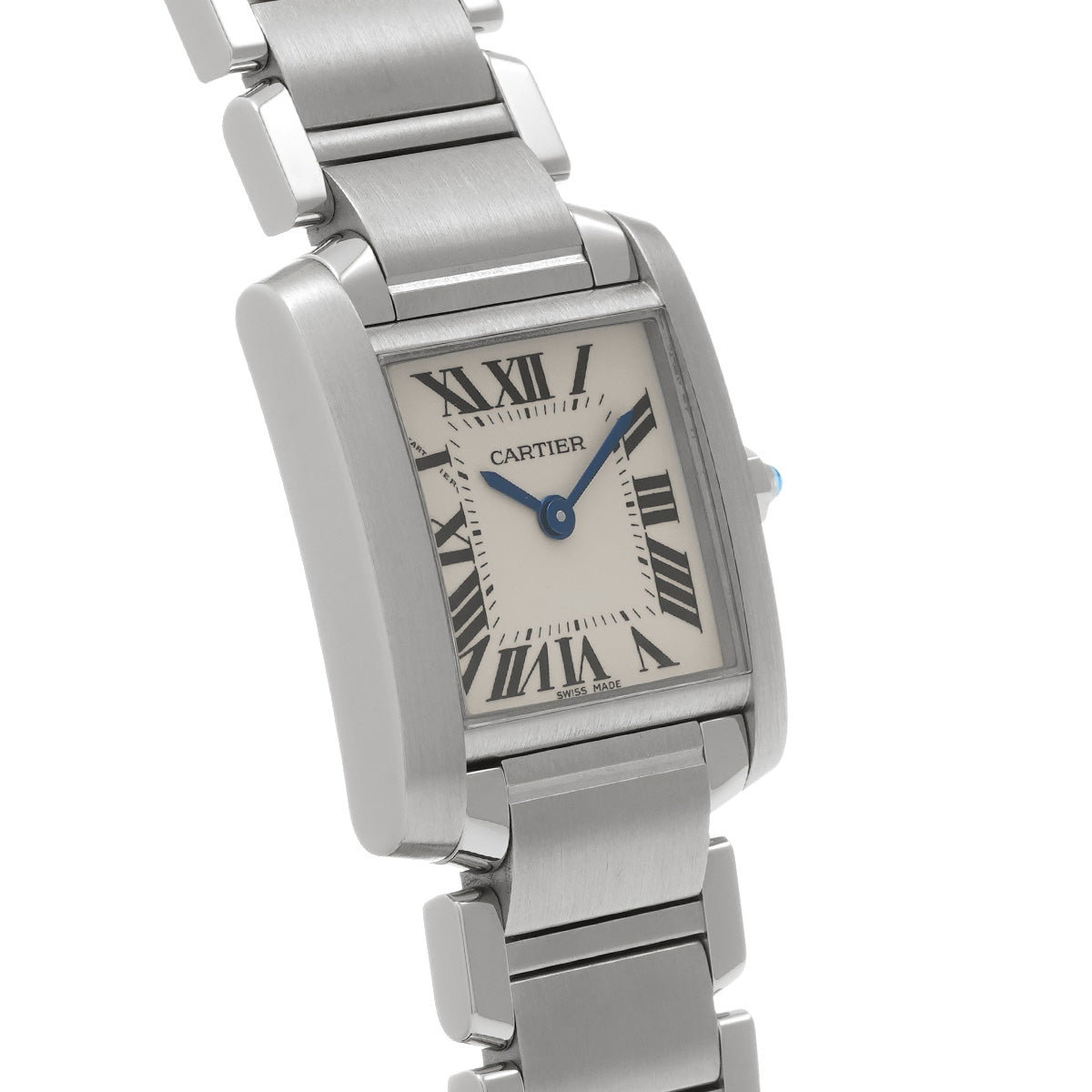 Tank Francaise SM W51008Q3 Silver CARTIER Ladies [Pre-owned]